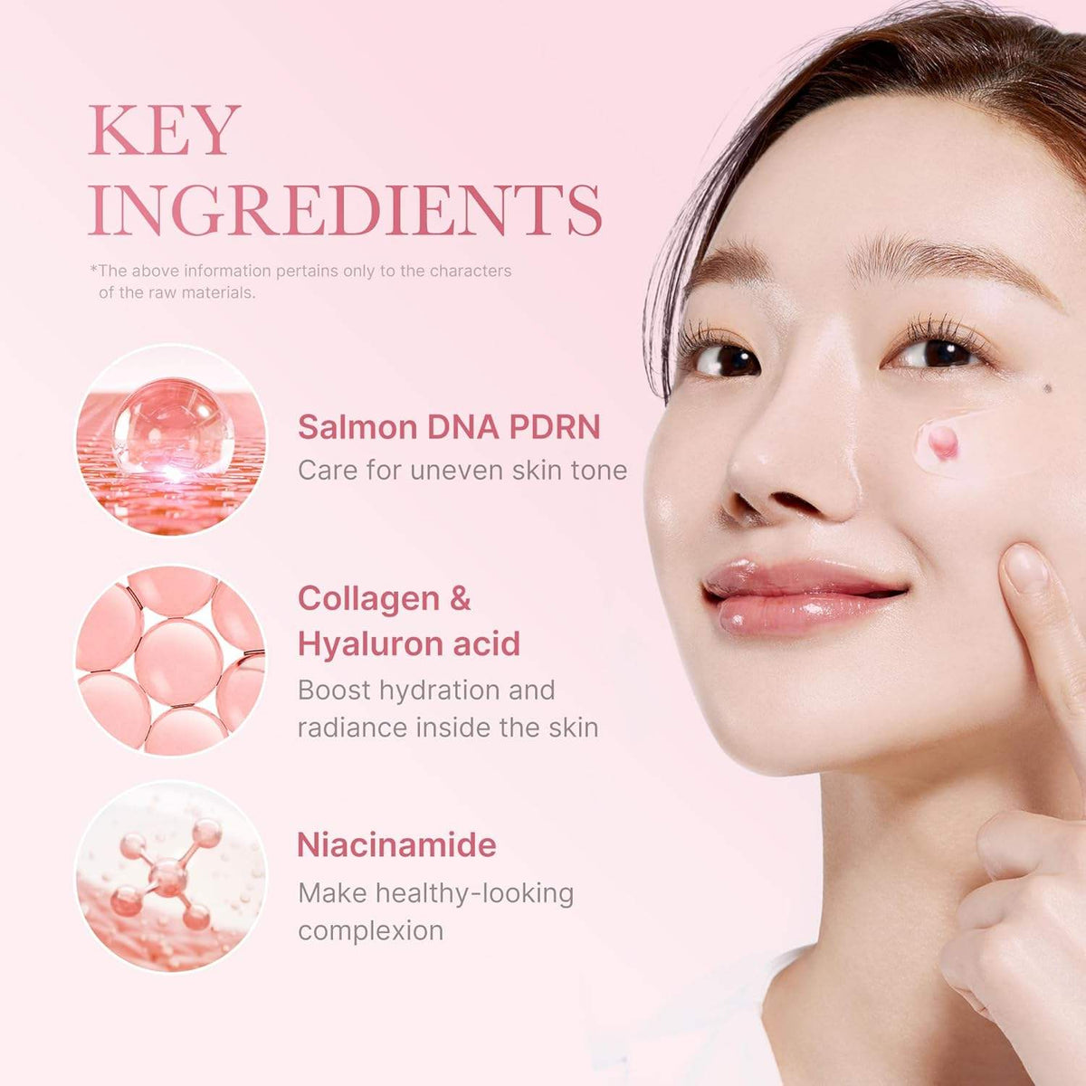 medicube Salmon DNA Pink Collagen Capsule Cream Face Moisturizer Lightweight Moisturizing Cream Korean Skin Care